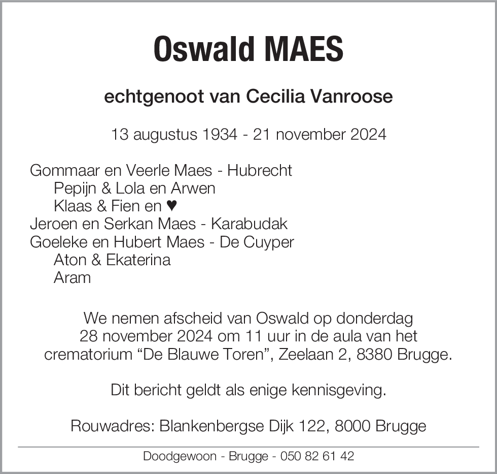 Oswald Maes