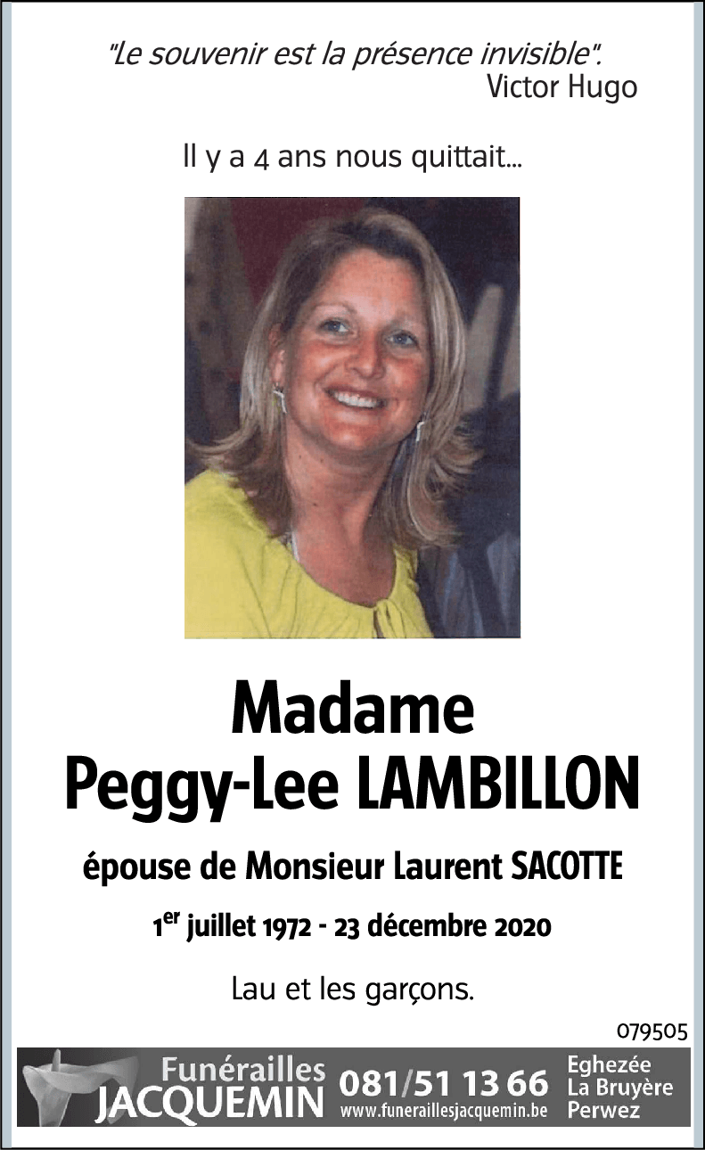 Peggy-Lee Lambillon