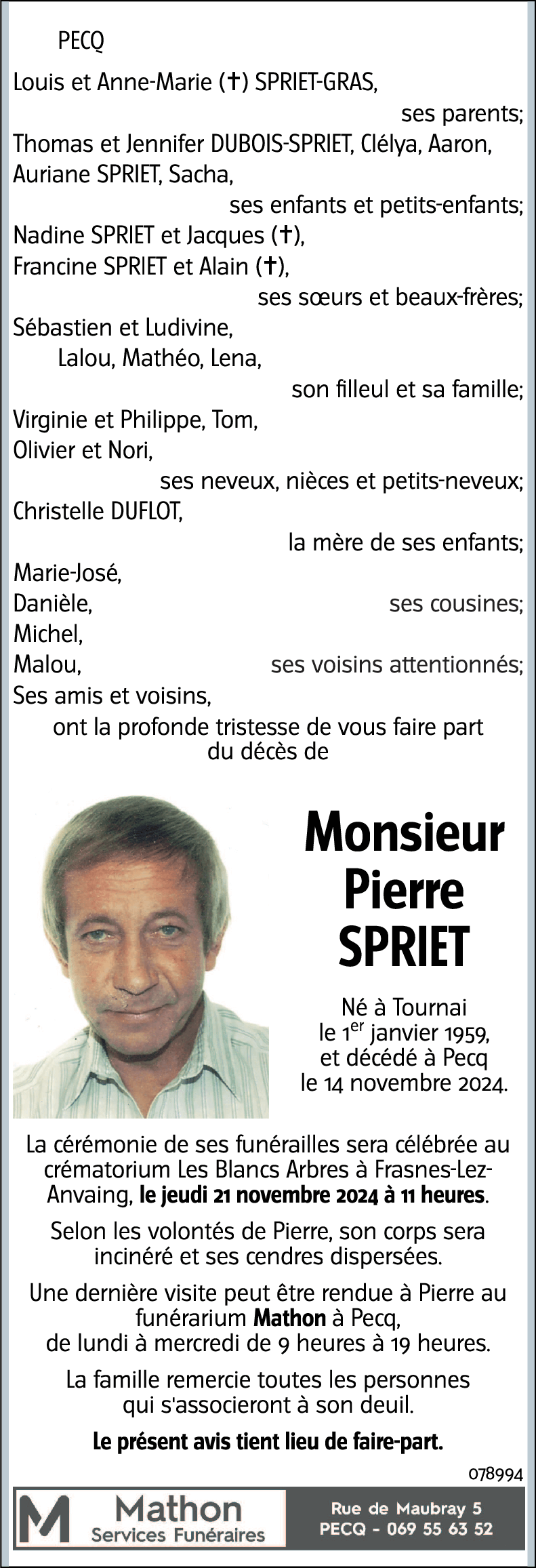 Pierre SPRIET