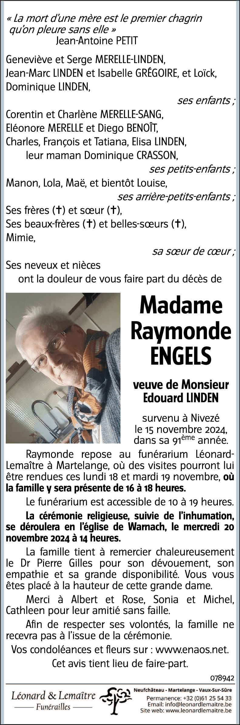 Raymonde ENGELS