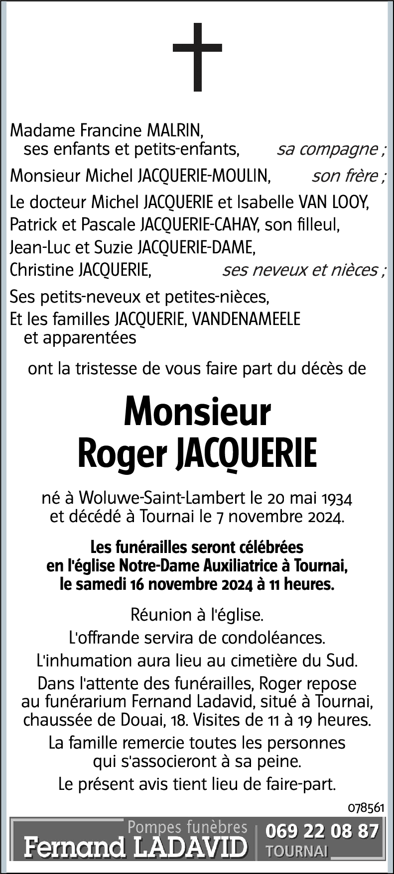 Roger JACQUERIE