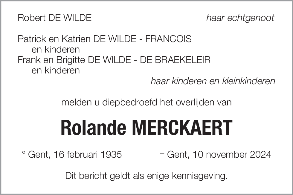 Rolande Merckaert