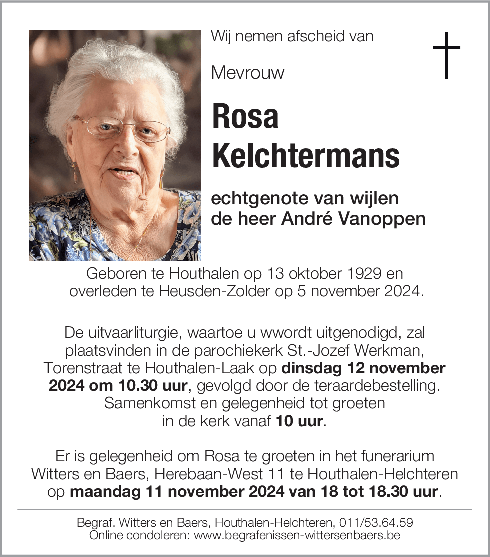 Rosa Kelchtermans