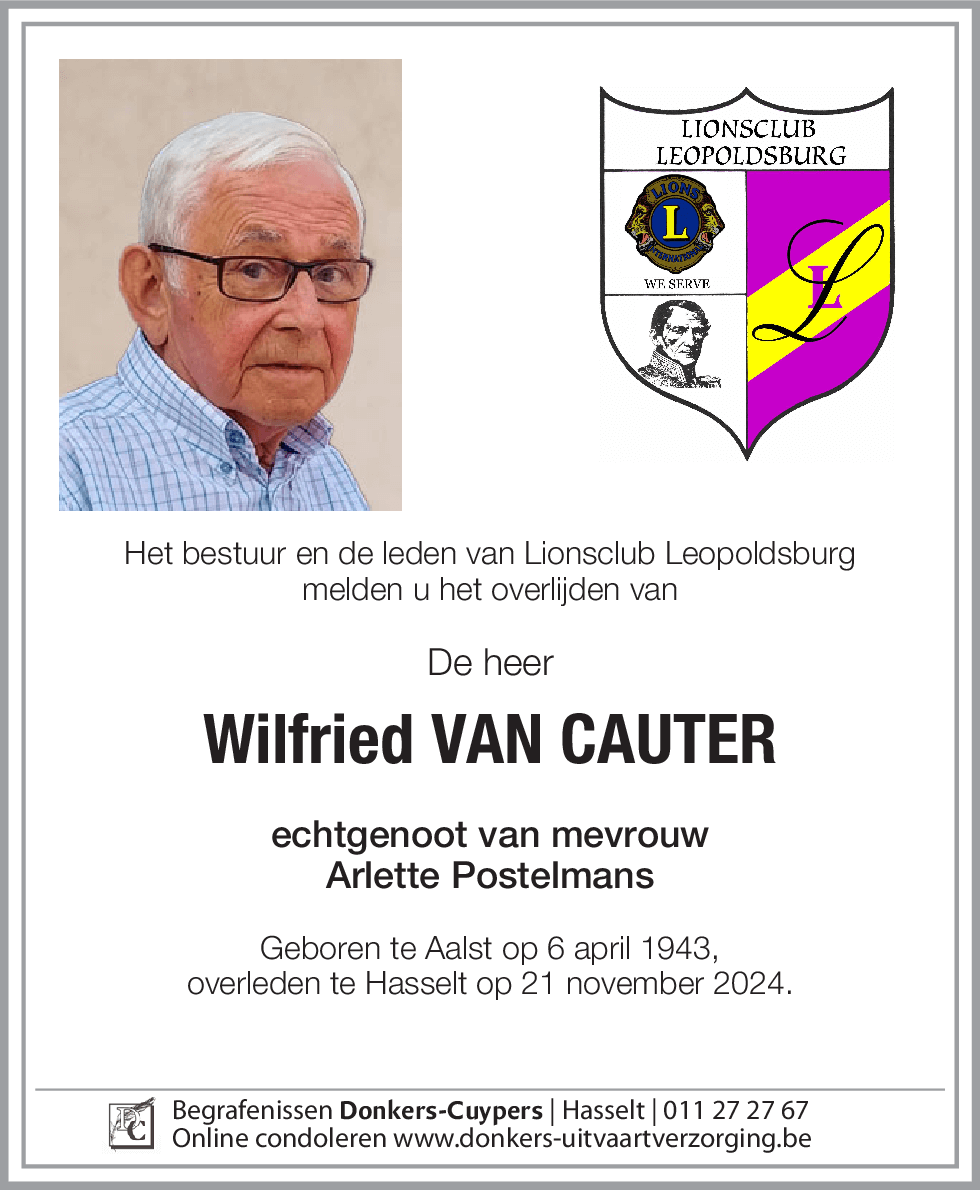 Wilfried Van Cauter