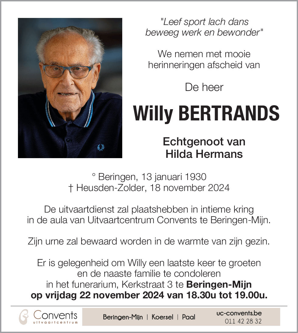 Willy Bertrands