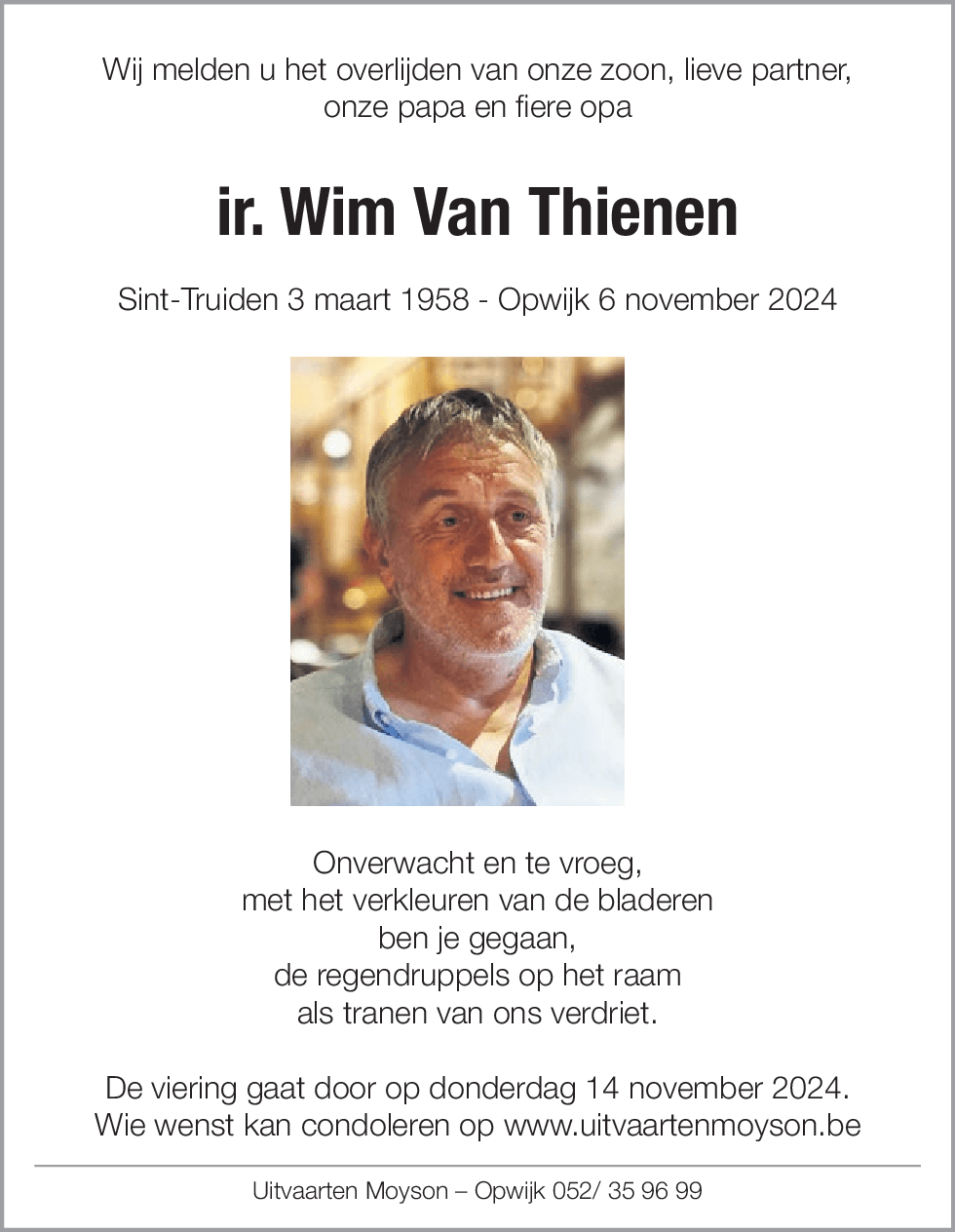 Wim Van Thienen