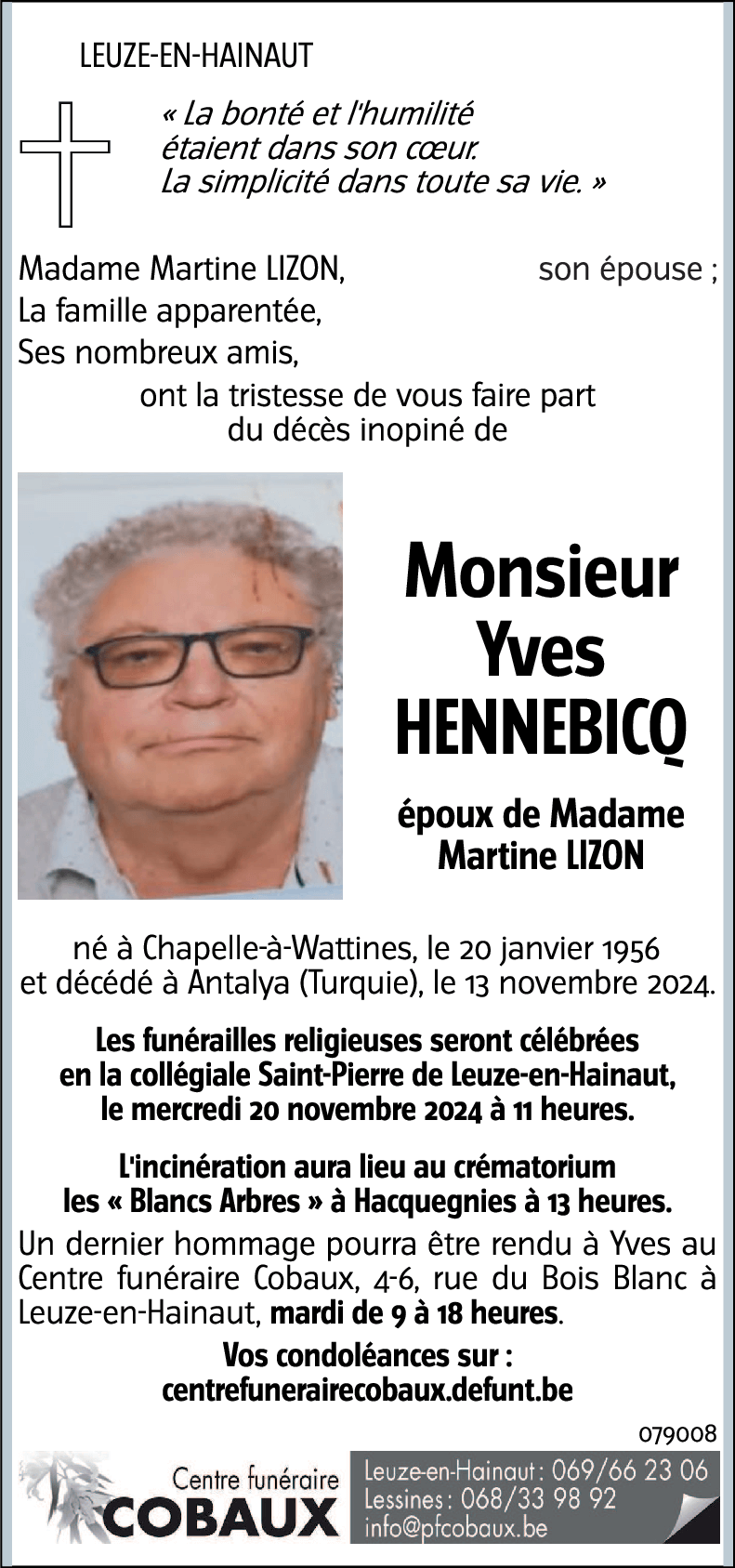 Yves HENNEBICQ