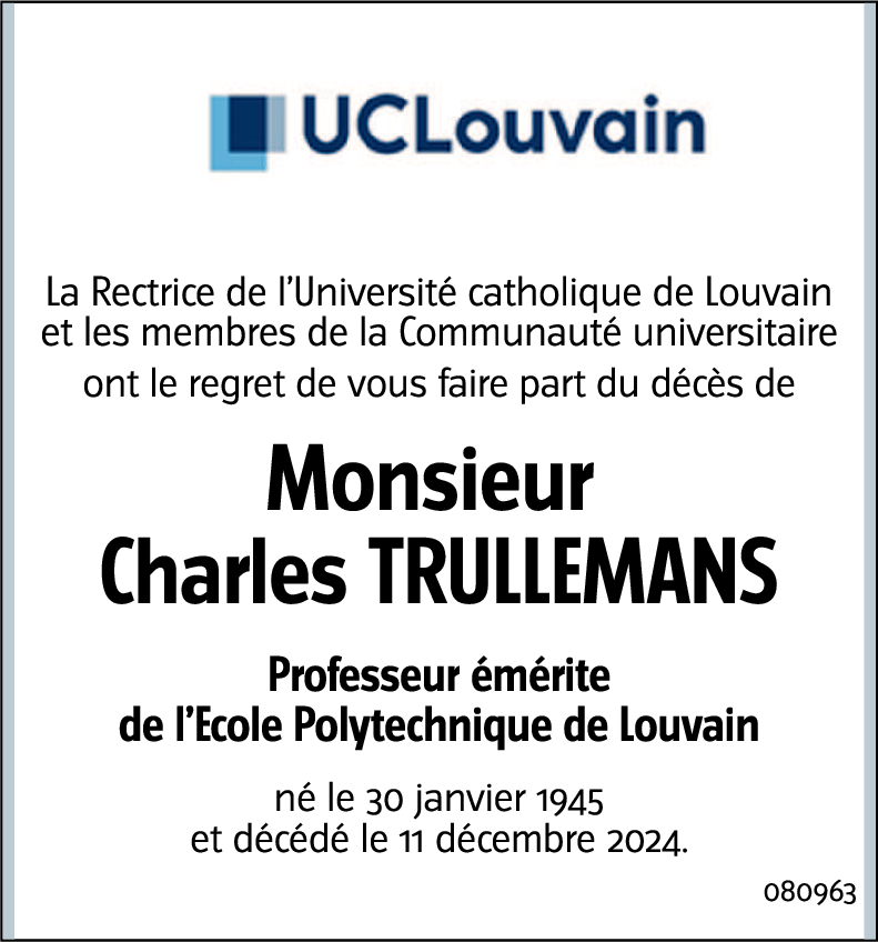 Charles TRULLEMANS