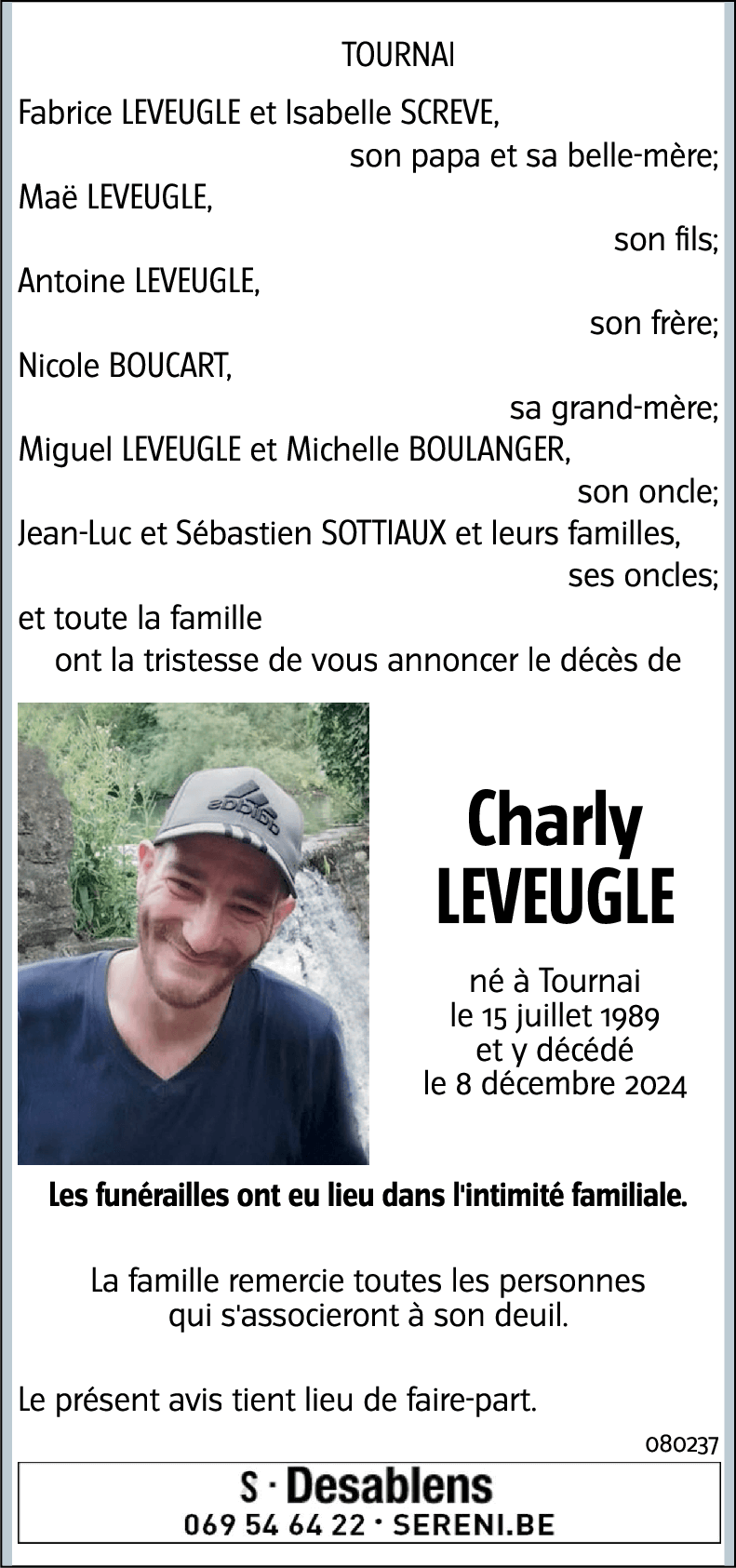 Charly LEVEUGLE