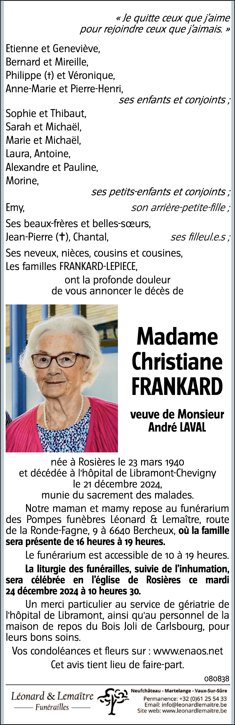 Christiane FRANKARD