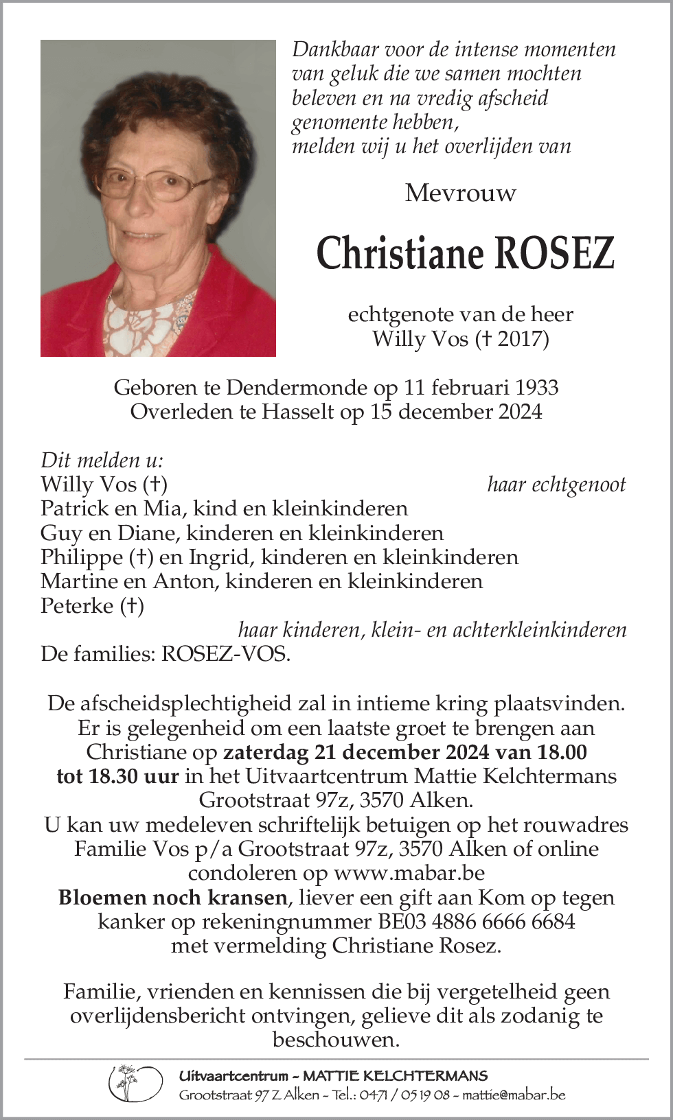 Christiane Rosez