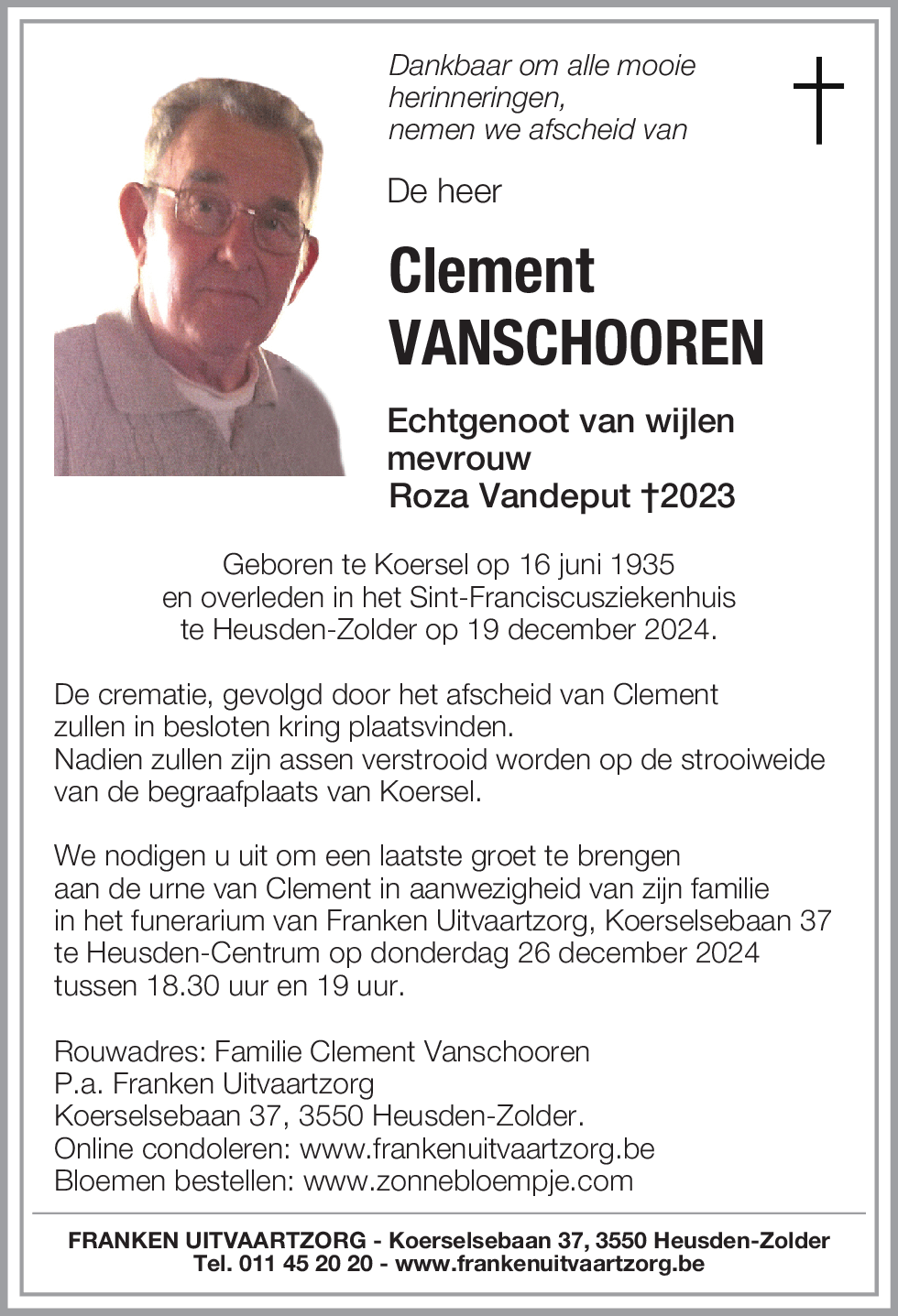 Clement Vanschooren