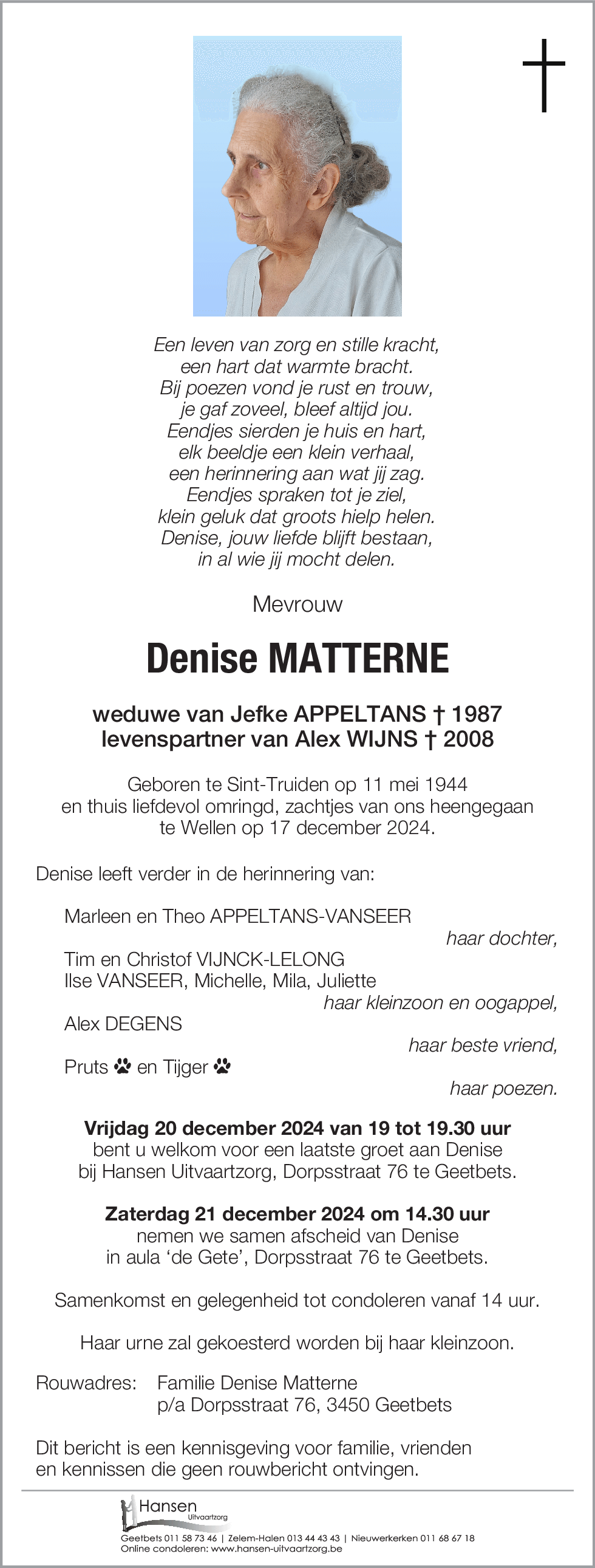 Denise MATTERNE