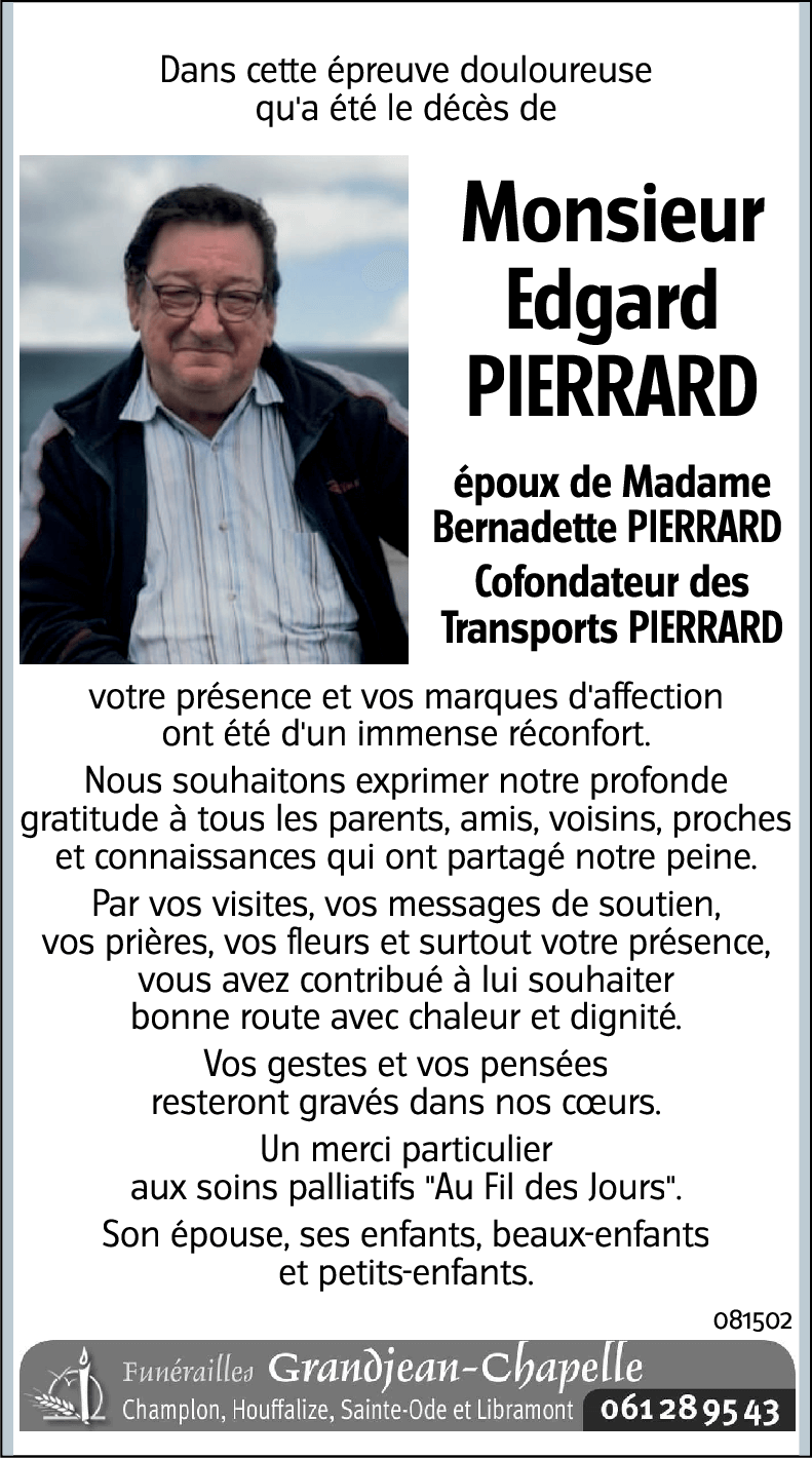 Edgard PIERRARD