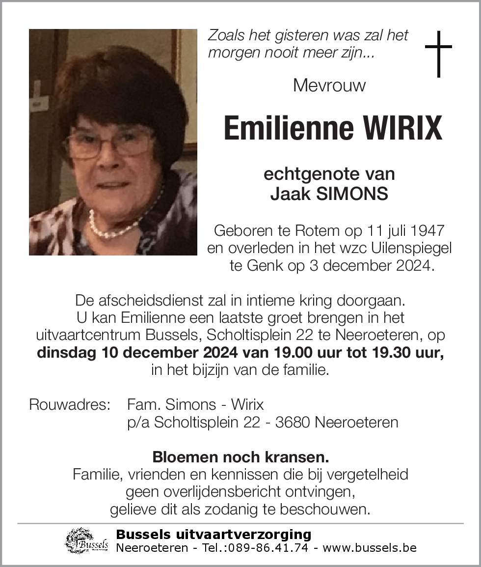 Emilienne WIRIX