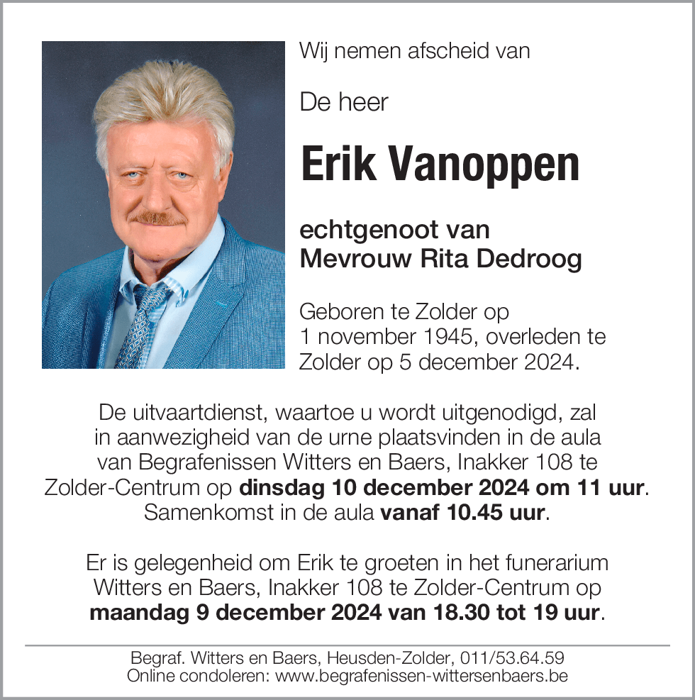 Erik Vanoppen