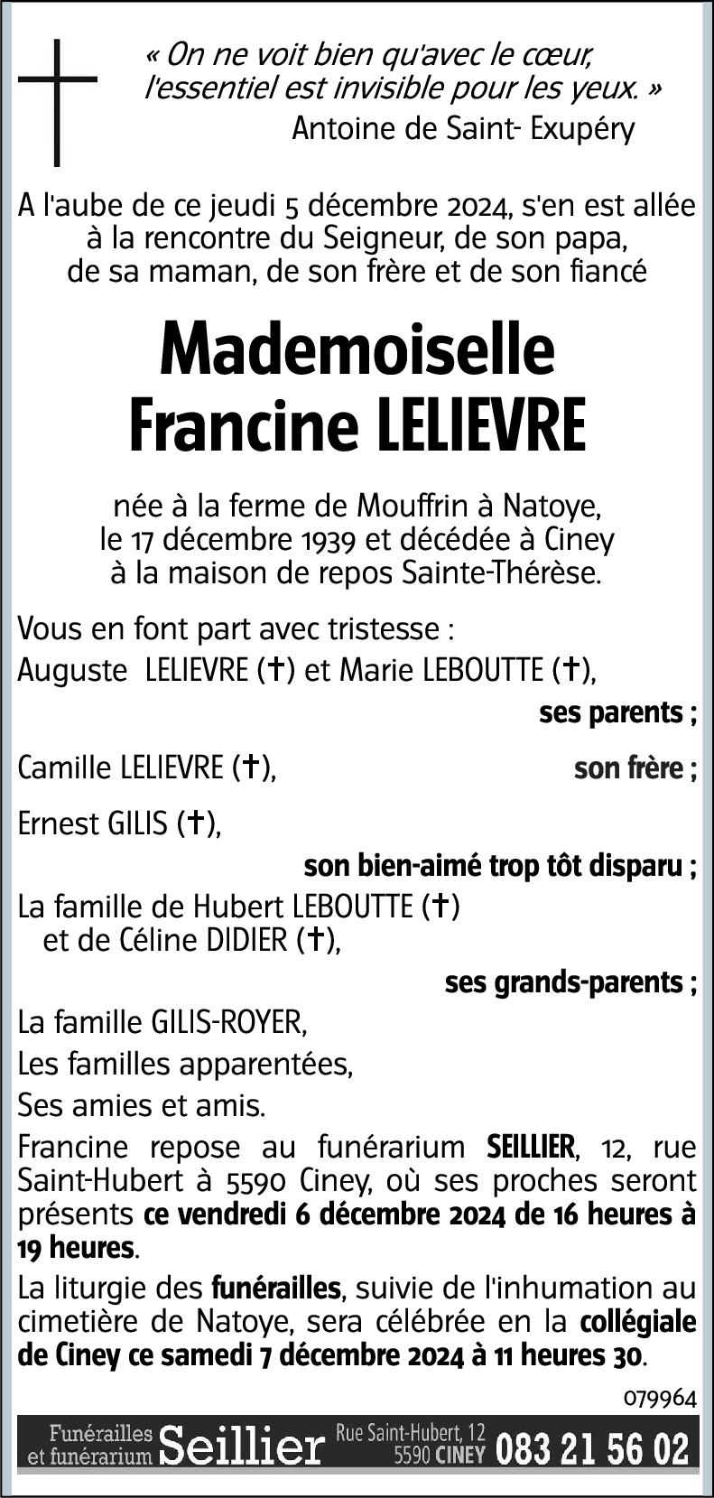 Francine LELIEVRE