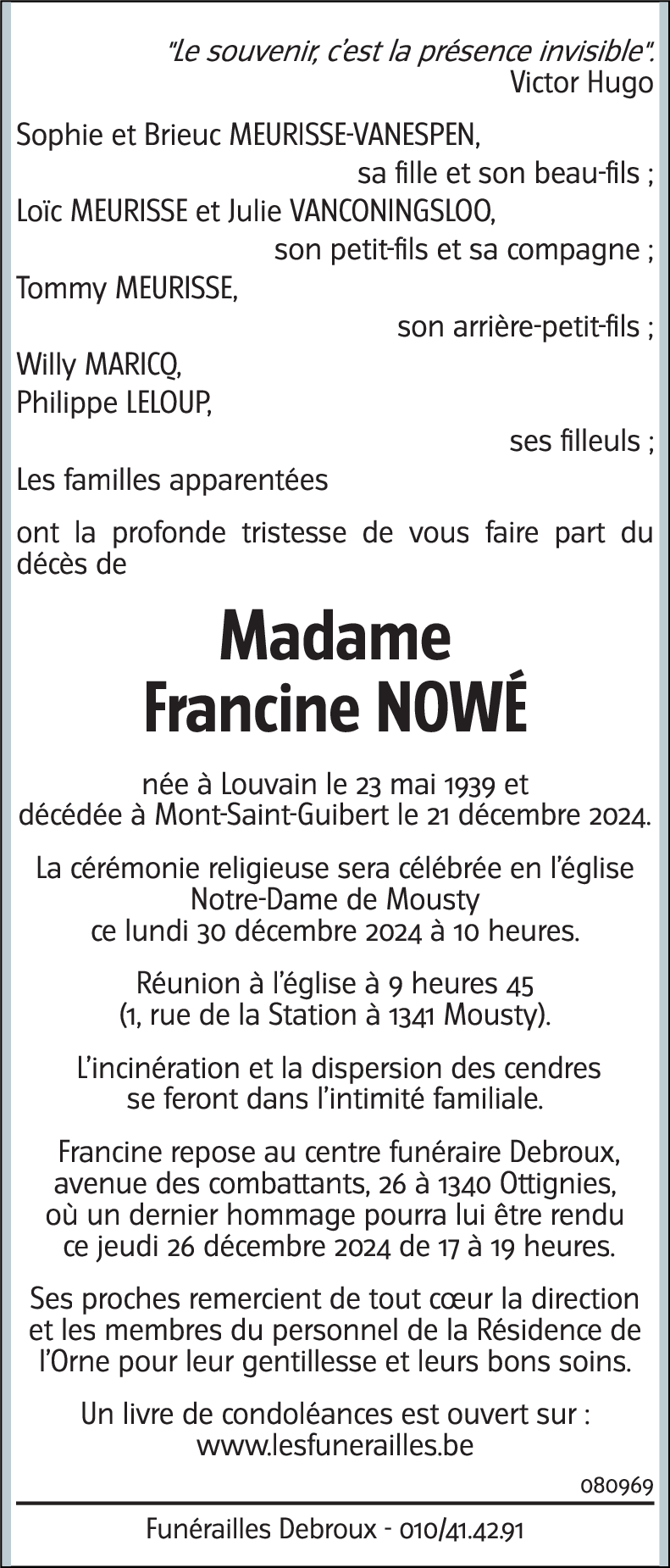 Francine Nowé