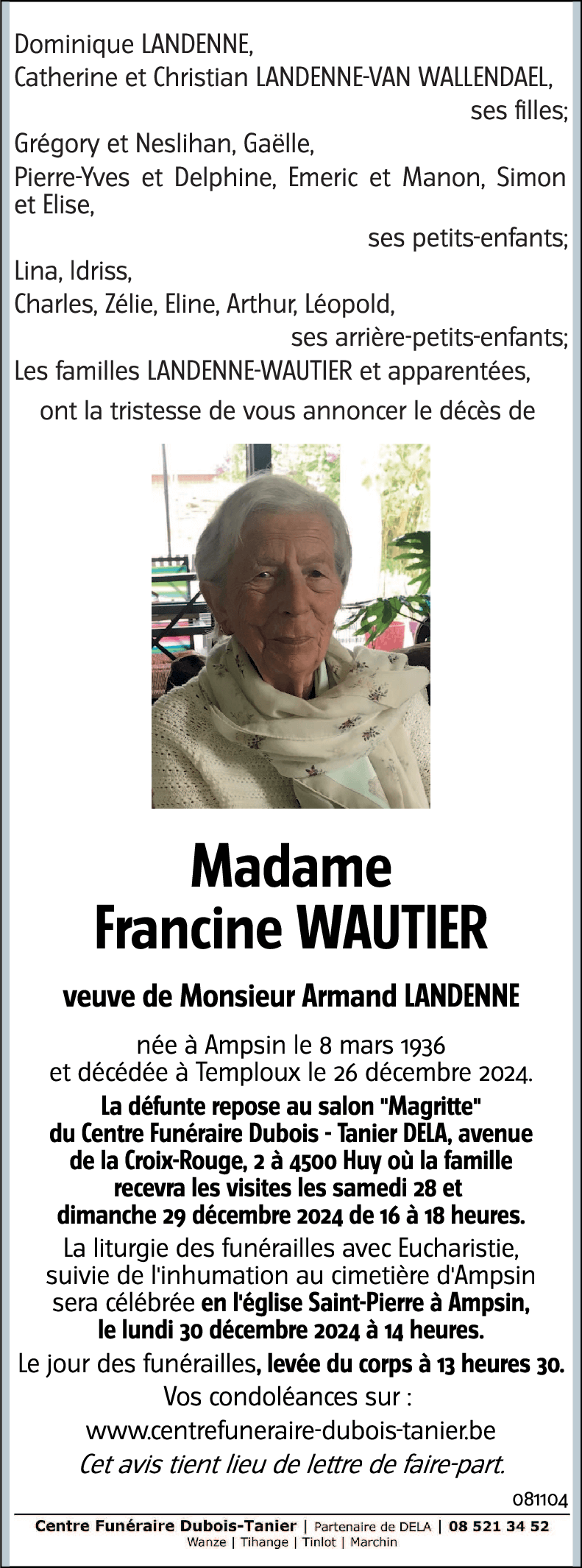 Francine WAUTIER