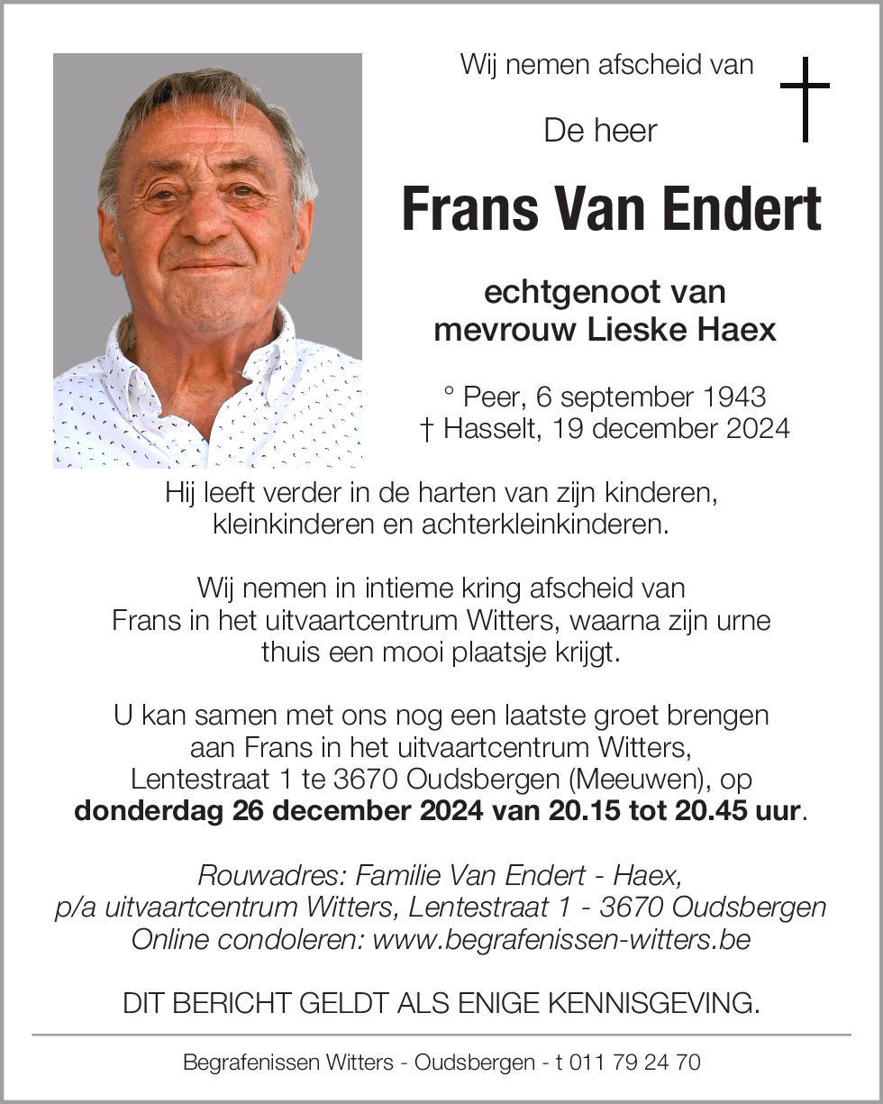 Frans Van Endert
