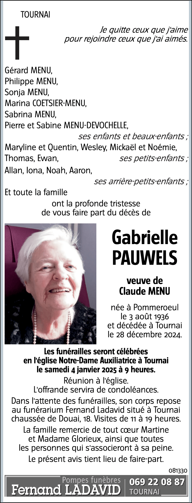 Gabrielle PAUWELS