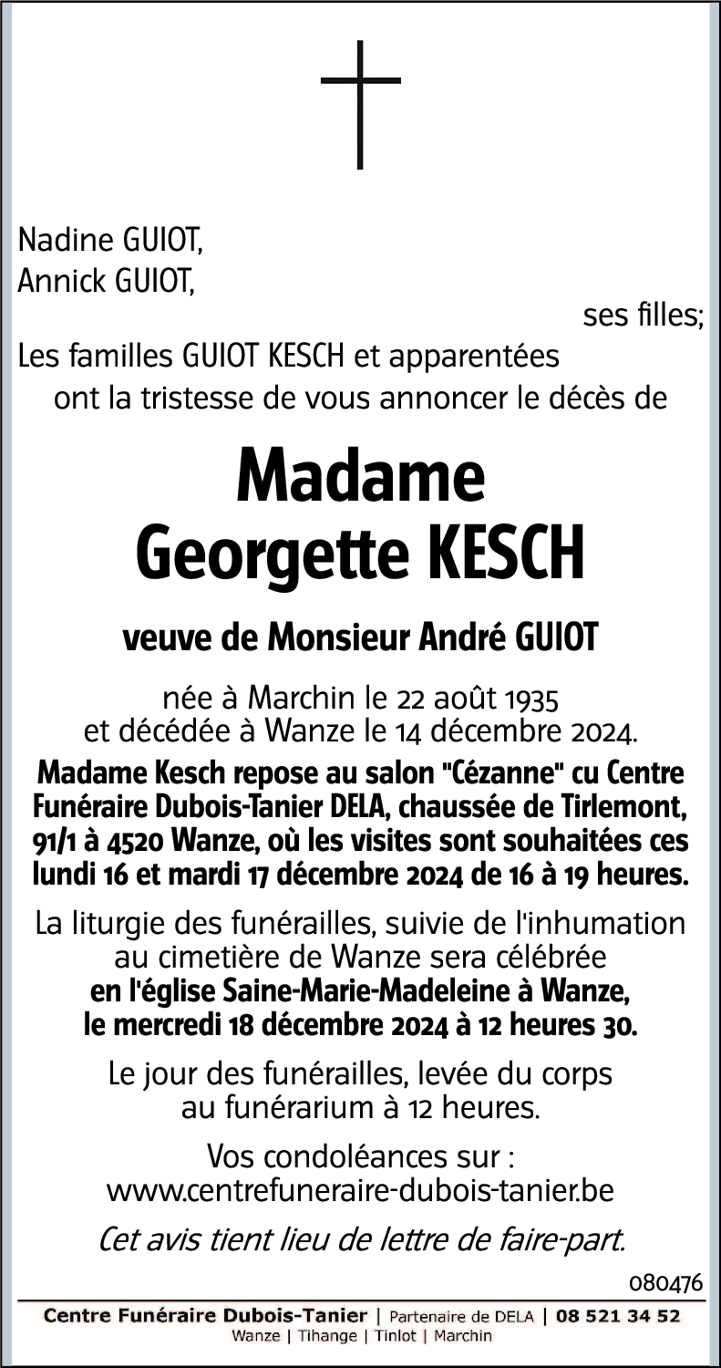 Georgette KESCH