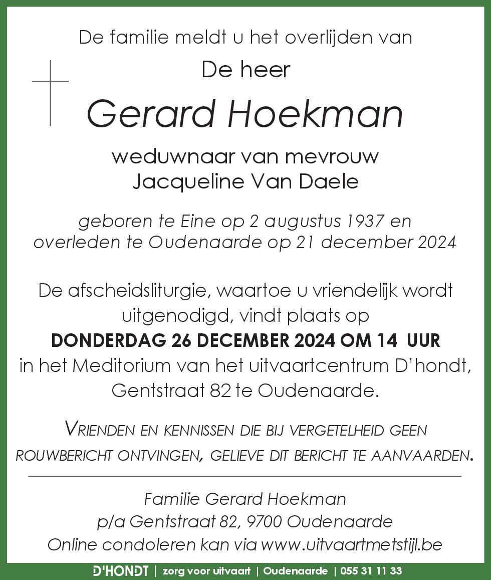 Gerard Hoekman