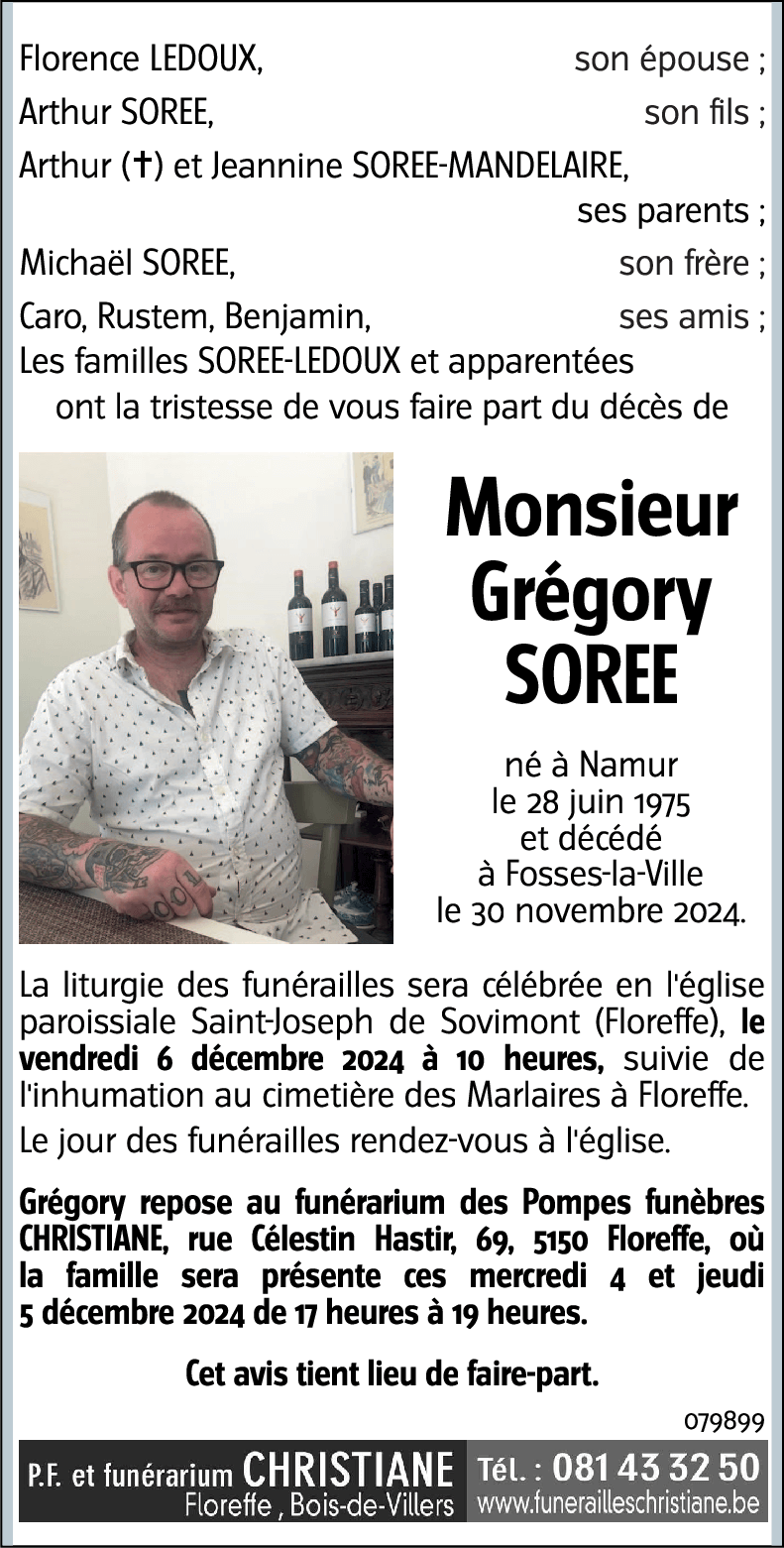 Grégory SOREE