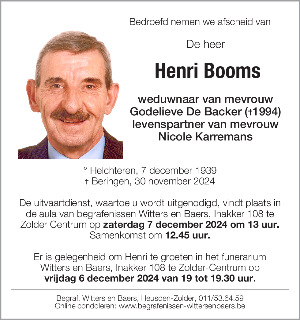 Henri Booms