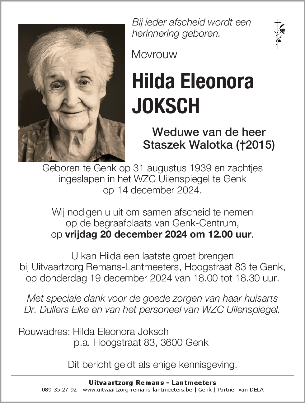 Hilda Eleonora Joksch