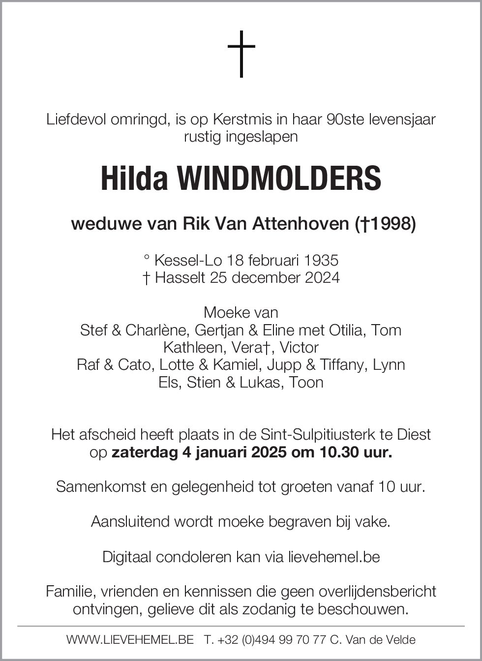 Hilda Windmolders