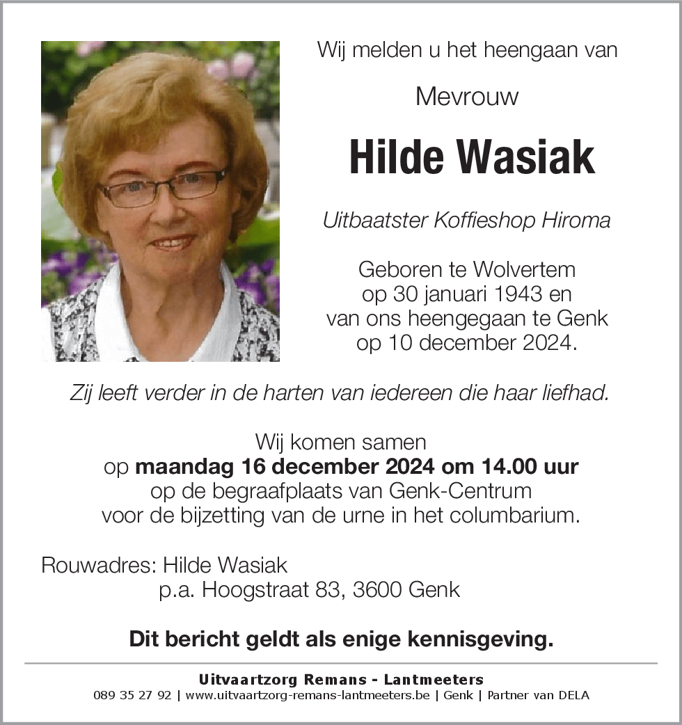 Hilde Wasiak