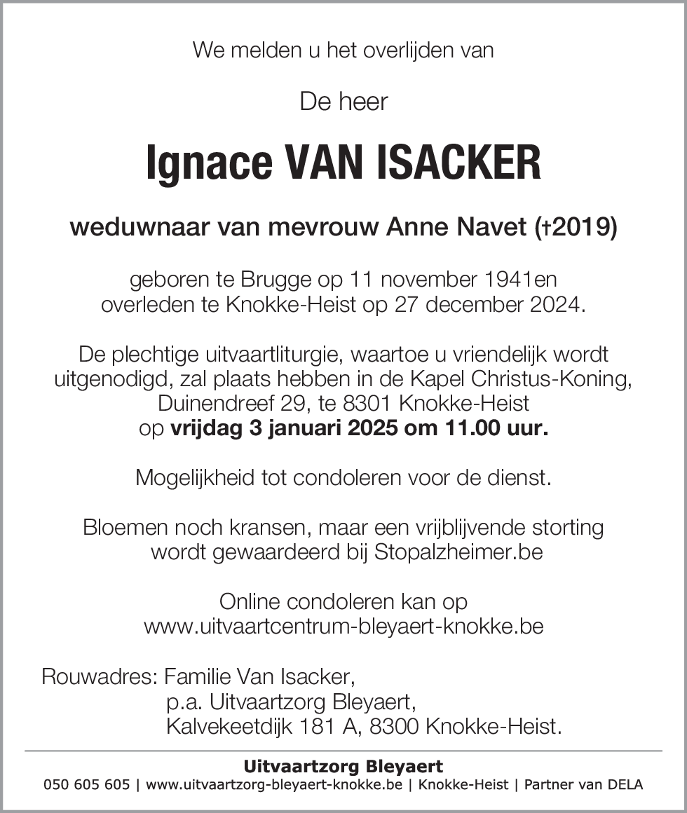 Ignace Van Isacker