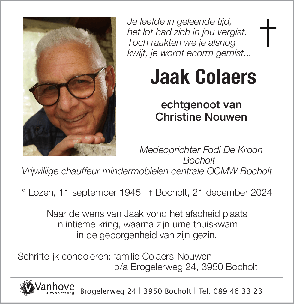 Jaak Colaers