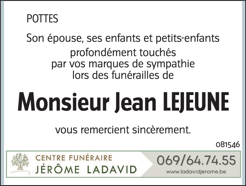 Jean LEJEUNE