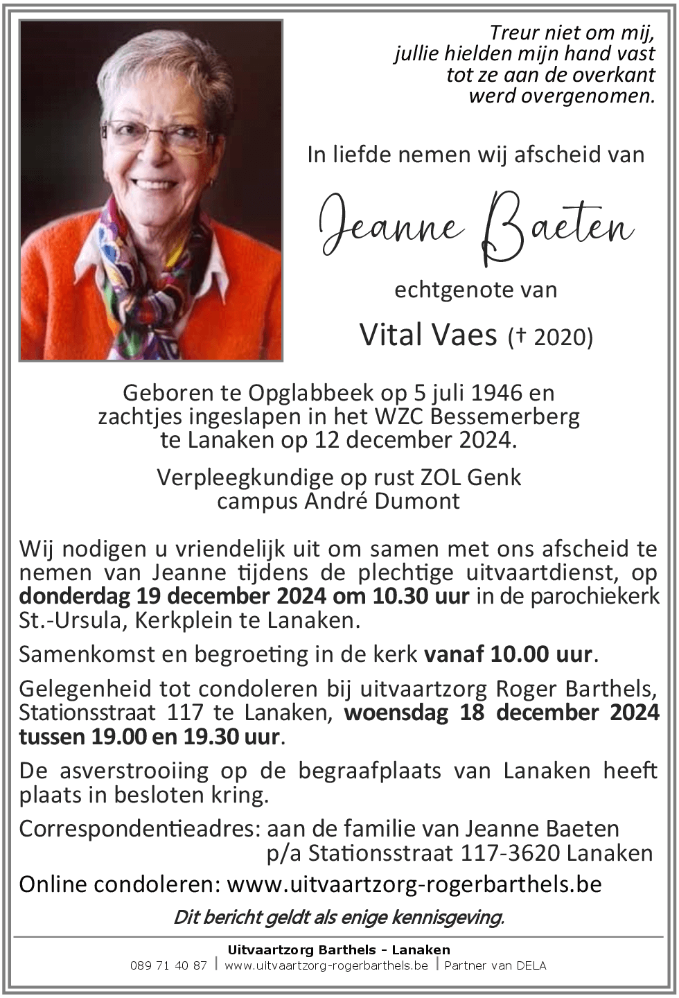 Jeanne Baeten