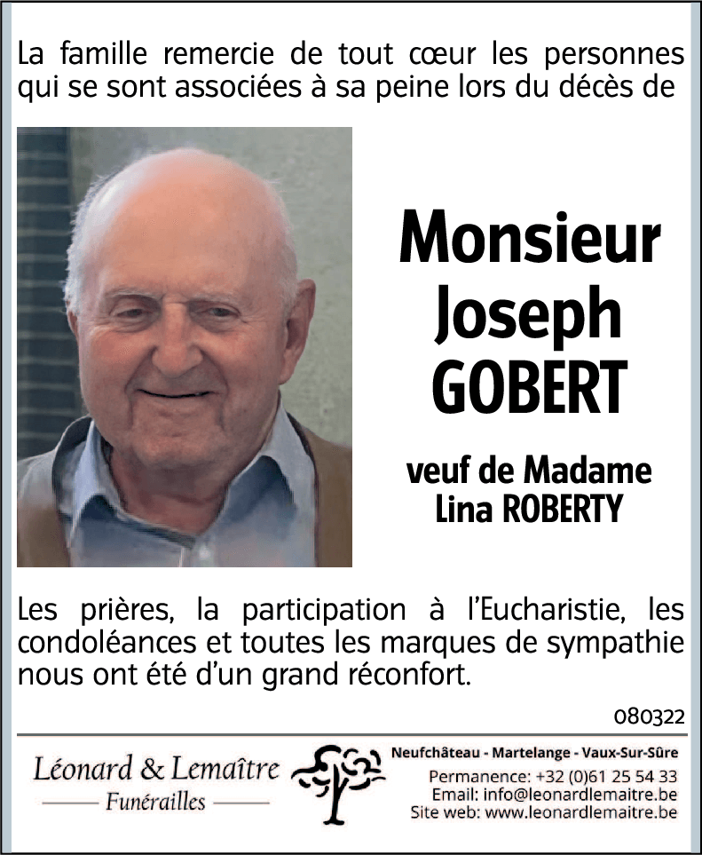 Joseph GOBERT