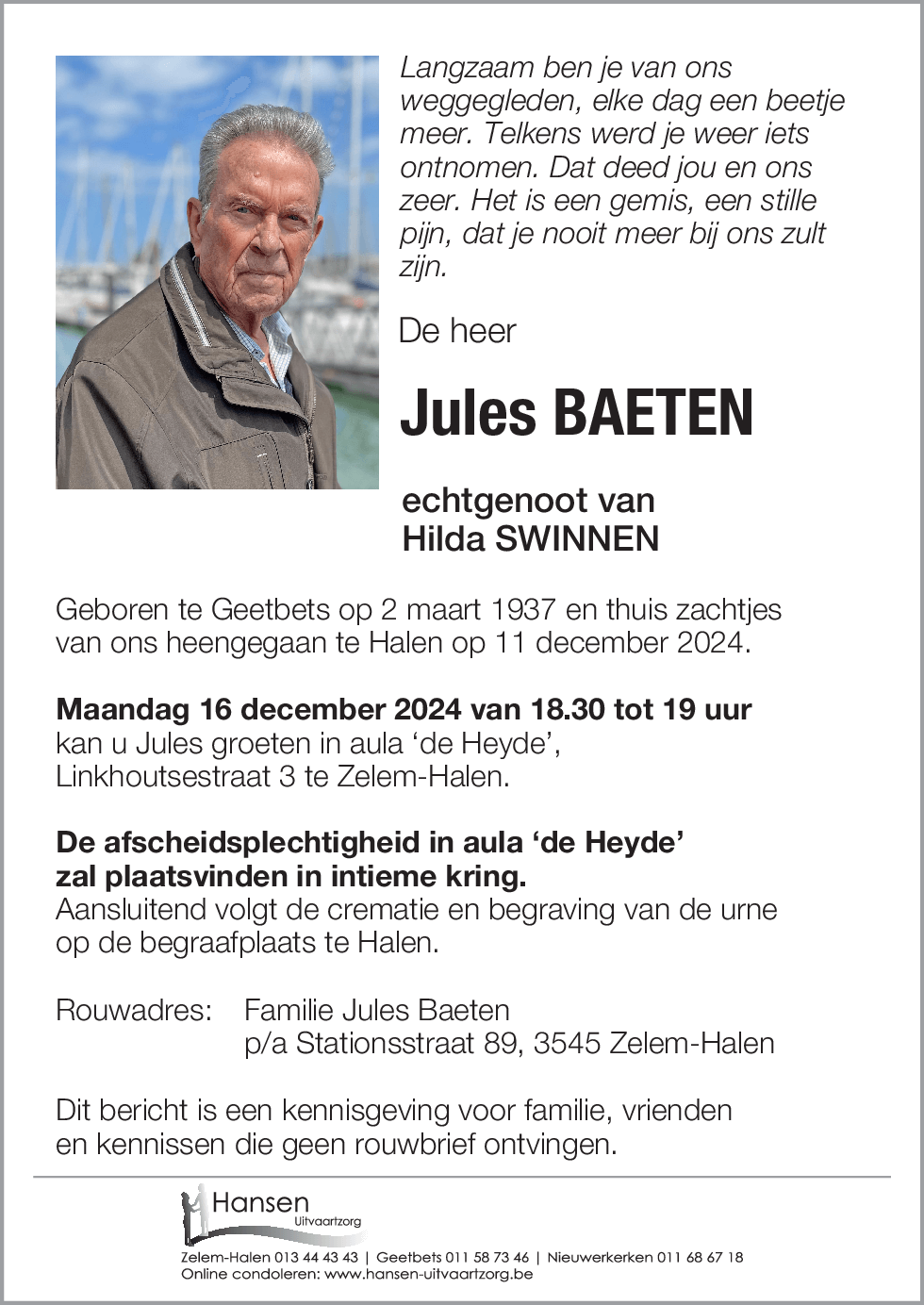 Jules BAETEN