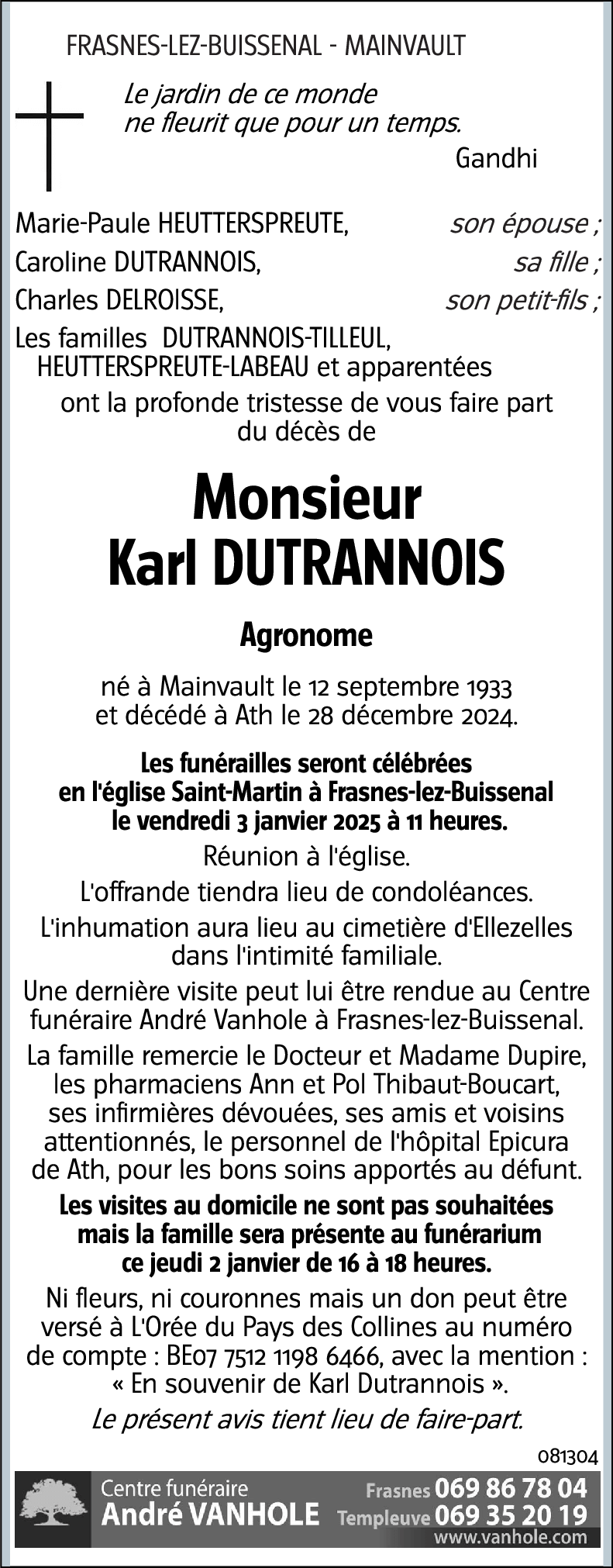 Karl DUTRANNOIS