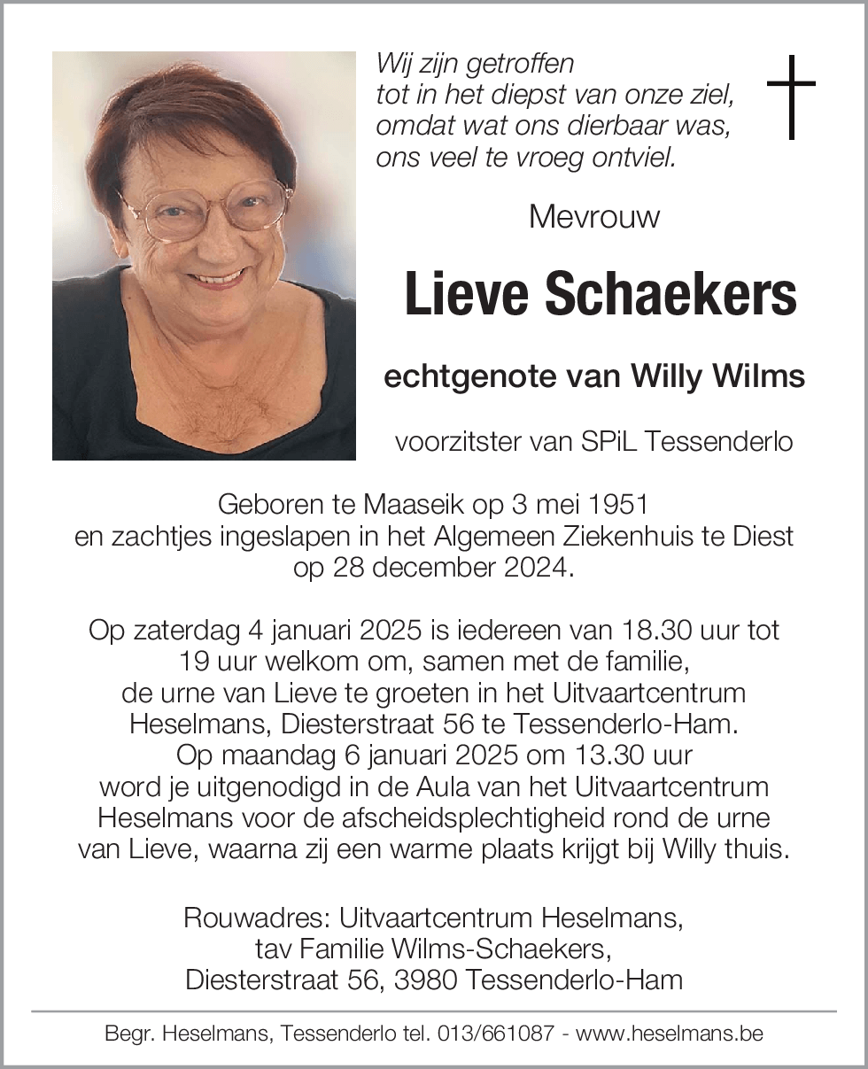 Lieve Schaekers