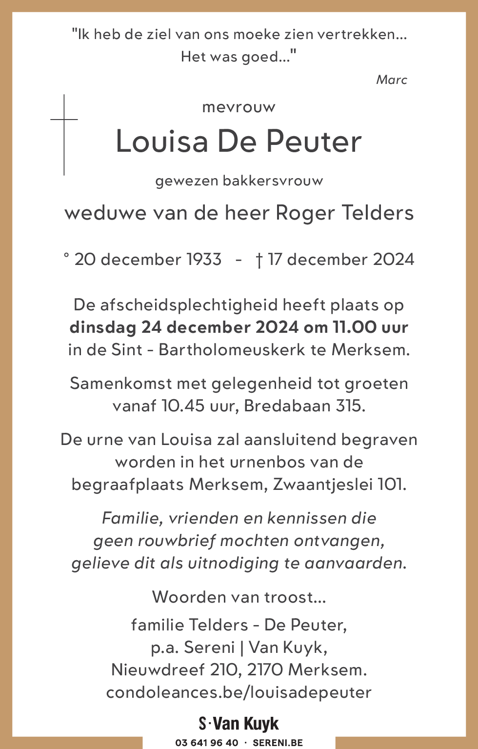 Louisa De Peuter