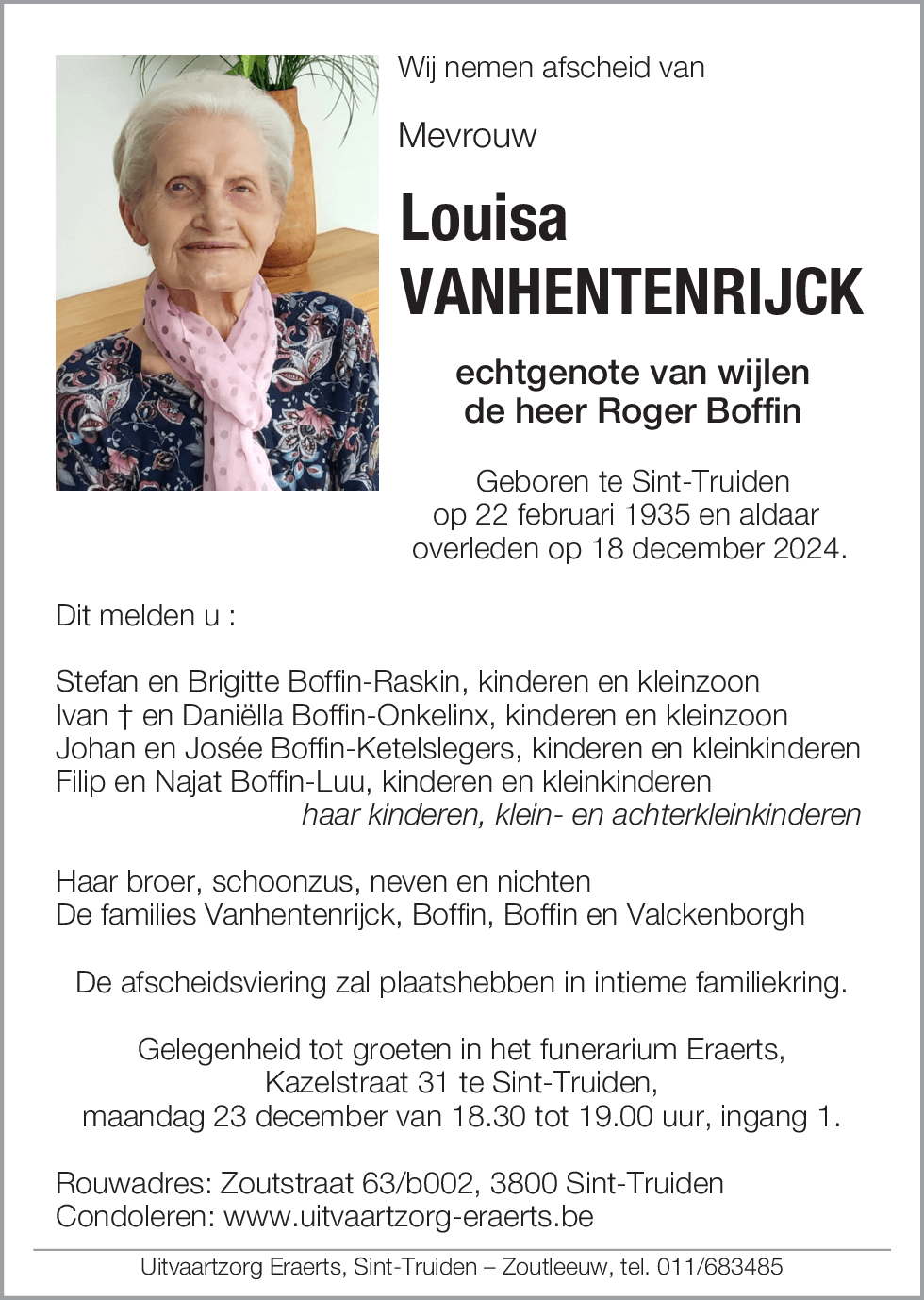 Louisa Vanhentenrijck