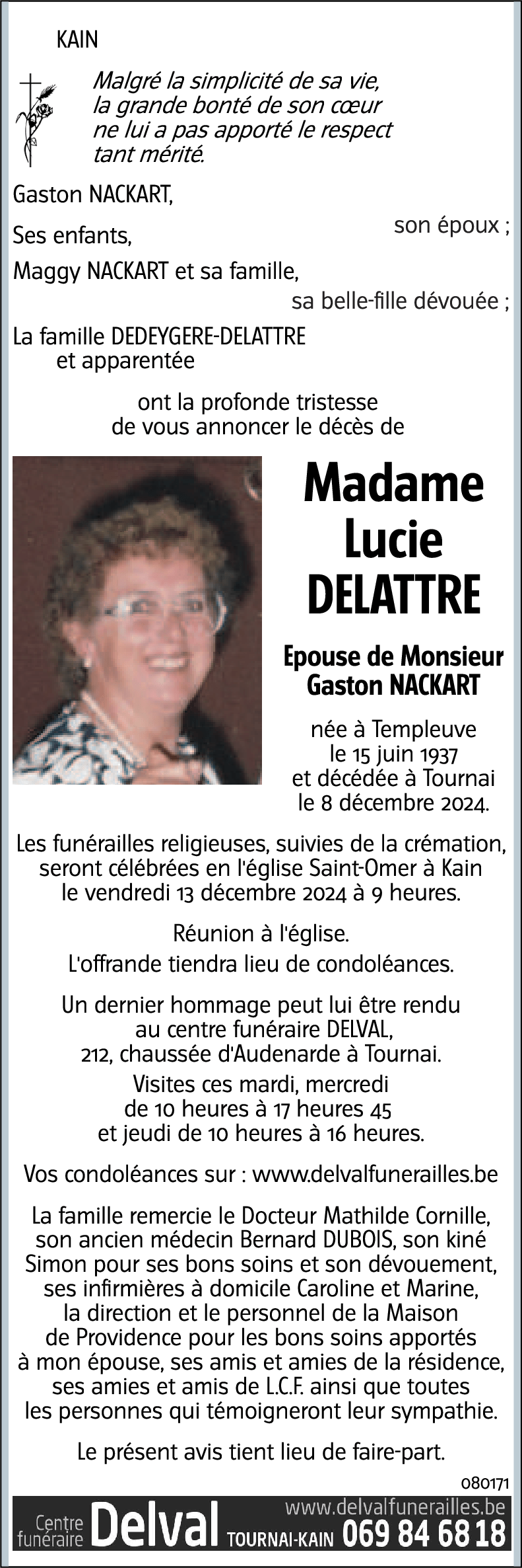 Lucie DELATTRE