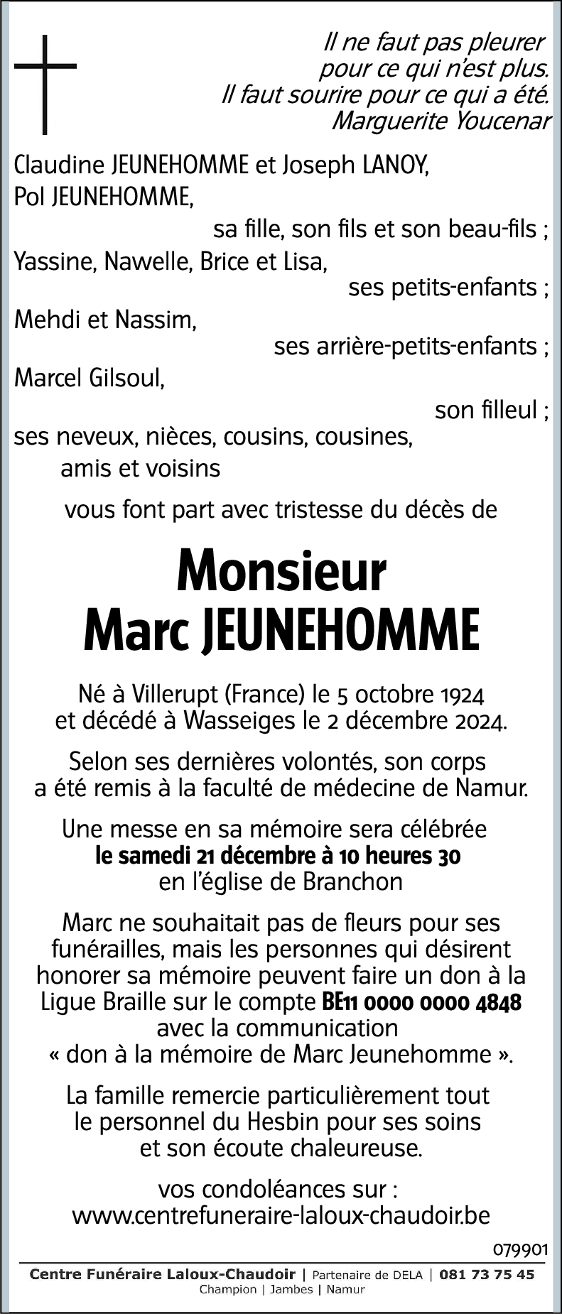 Marc JEUNEHOMME