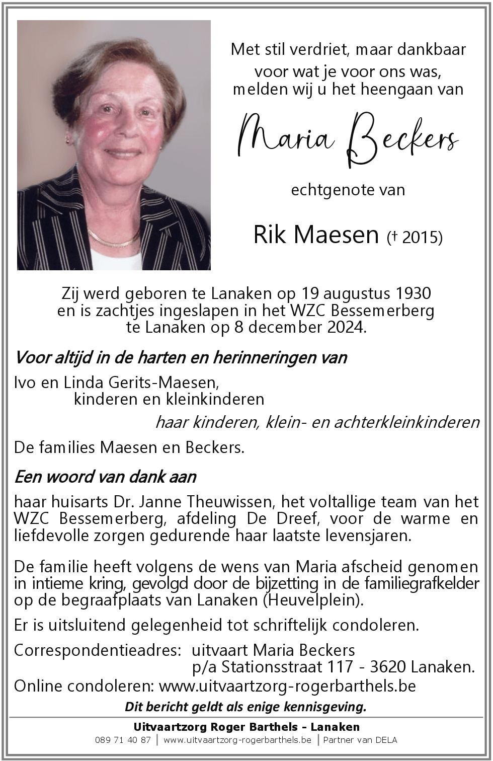 Maria Beckers