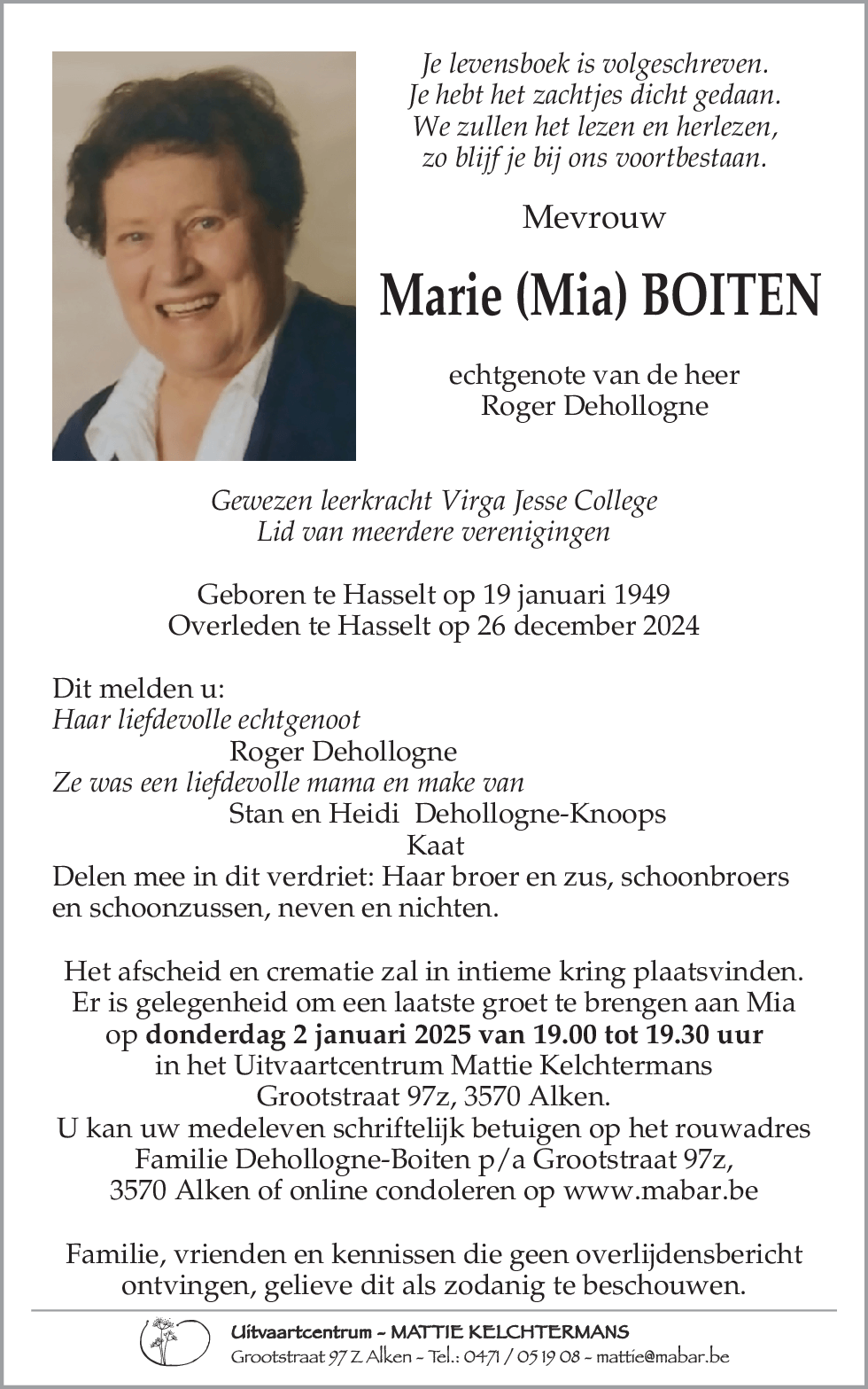 Marie Boiten