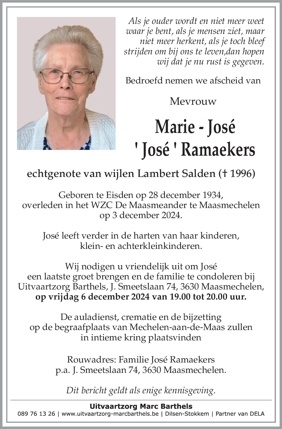 Marie - José Ramaekers