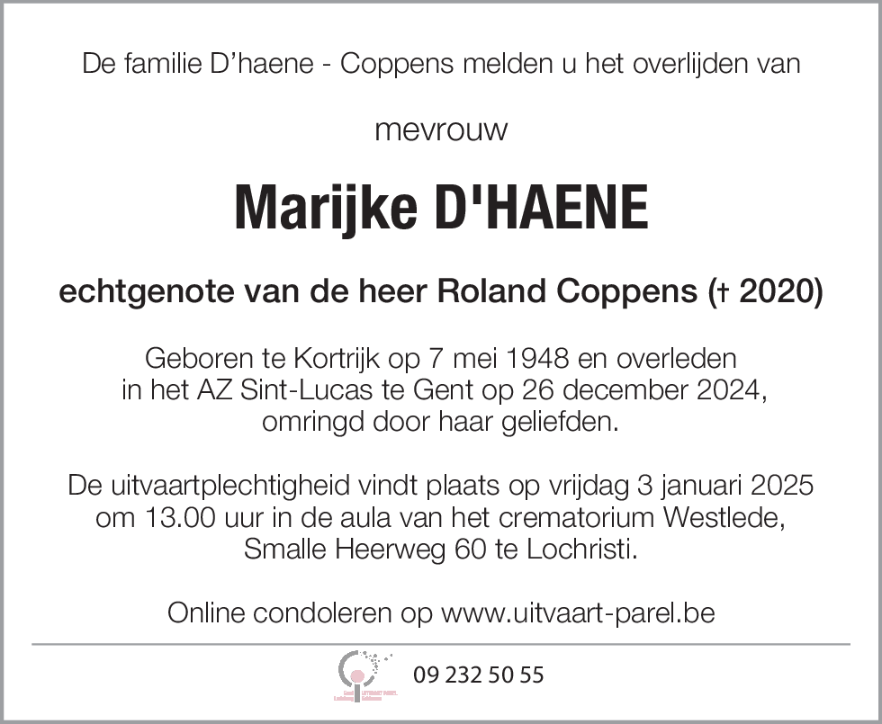 Marijke D'Haene