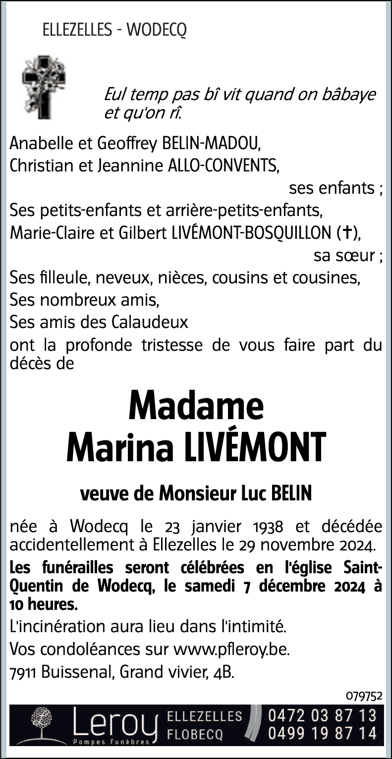 MARINA LIVÉMONT