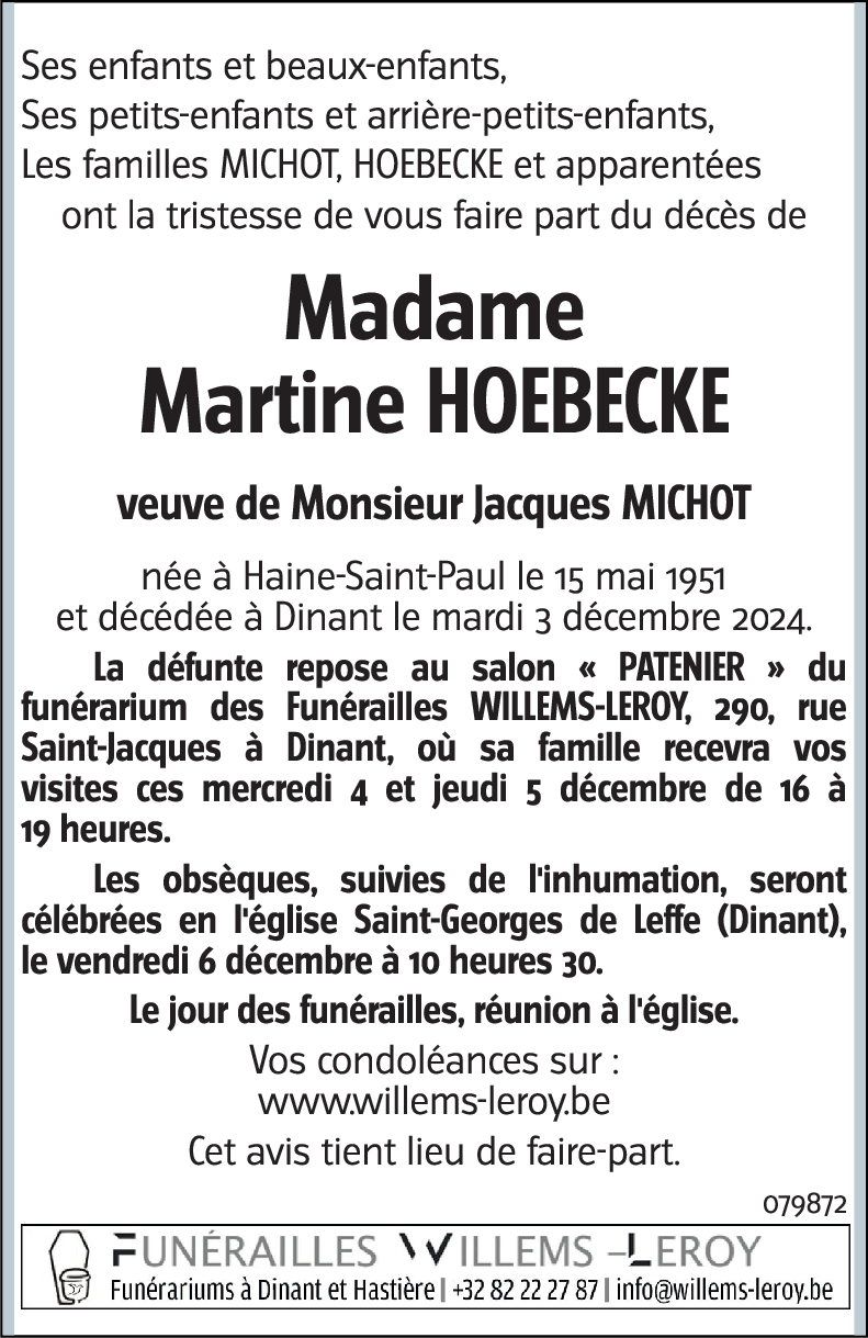 Martine HOEBECKE